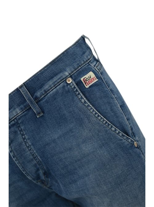 Jeans New Elias in denim con schiaritura Roy Roger's | RRU006D1410897C0999